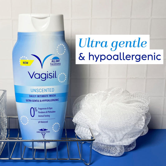 Vagisil primer plano de textura de gel que destaca suavidad