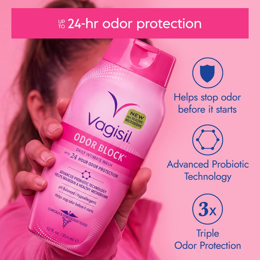 Detalle de la textura del gel Vagisil que muestra suavidad y fácil enjuague