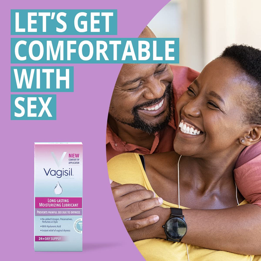 Vagisil textura de mousse en la mano resaltando aplicación fácil y controlada
