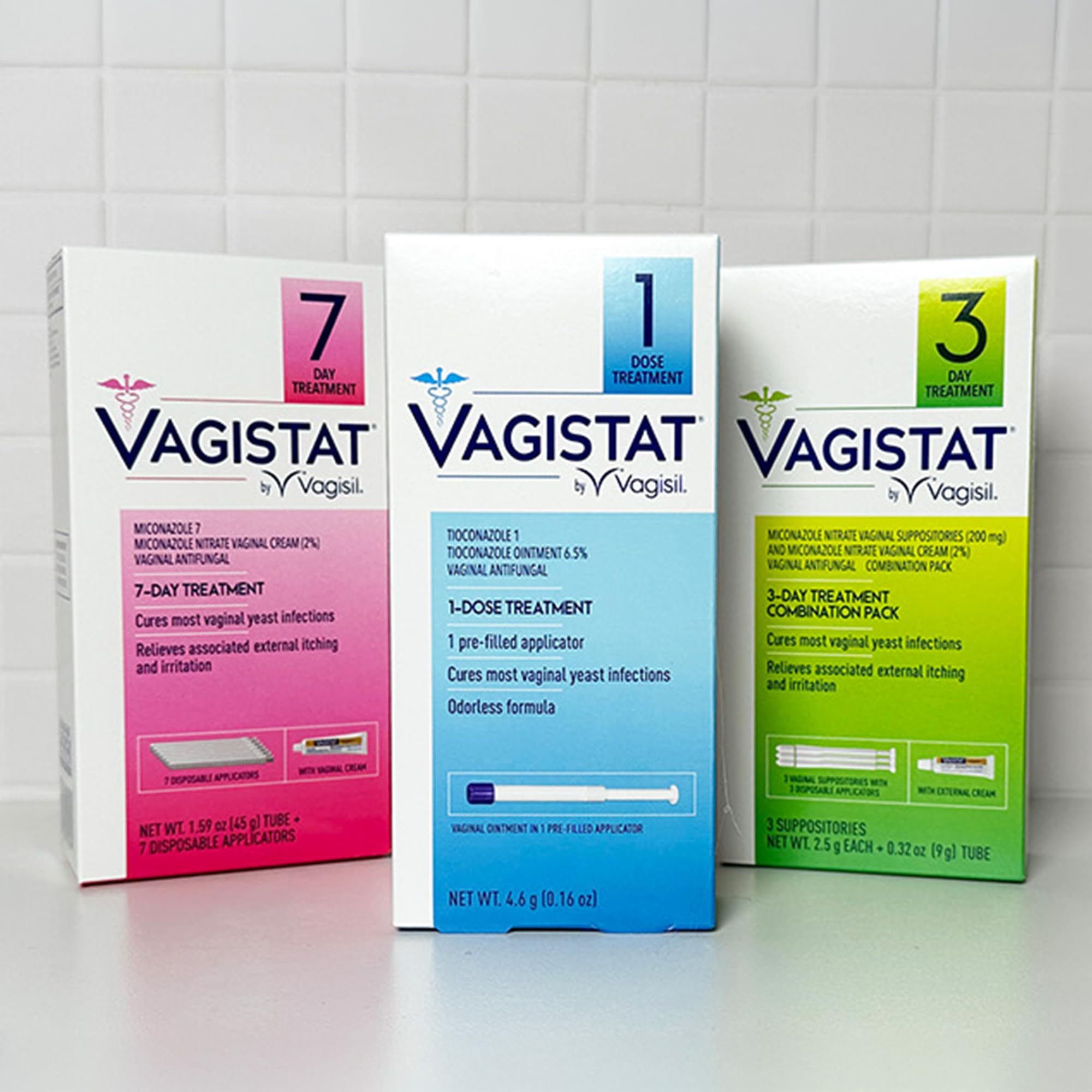 Vagisil uso en mesita de noche accesible para aplicación nocturna cómoda