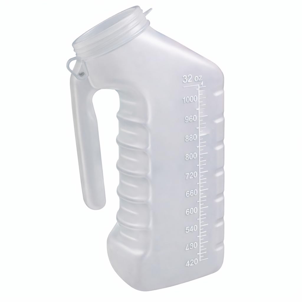 Vakly comparación de tamaño demostrando capacidad de 1000 ml