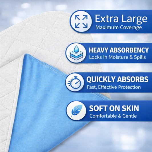 Vakly primer plano del núcleo cuatro capas que absorbe mucho líquido