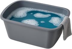 Vakly lavabo usado para remojo de pies, comodidad y control