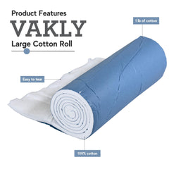Vakly textura cercana del algodón, beneficio suavidad y baja pelusa