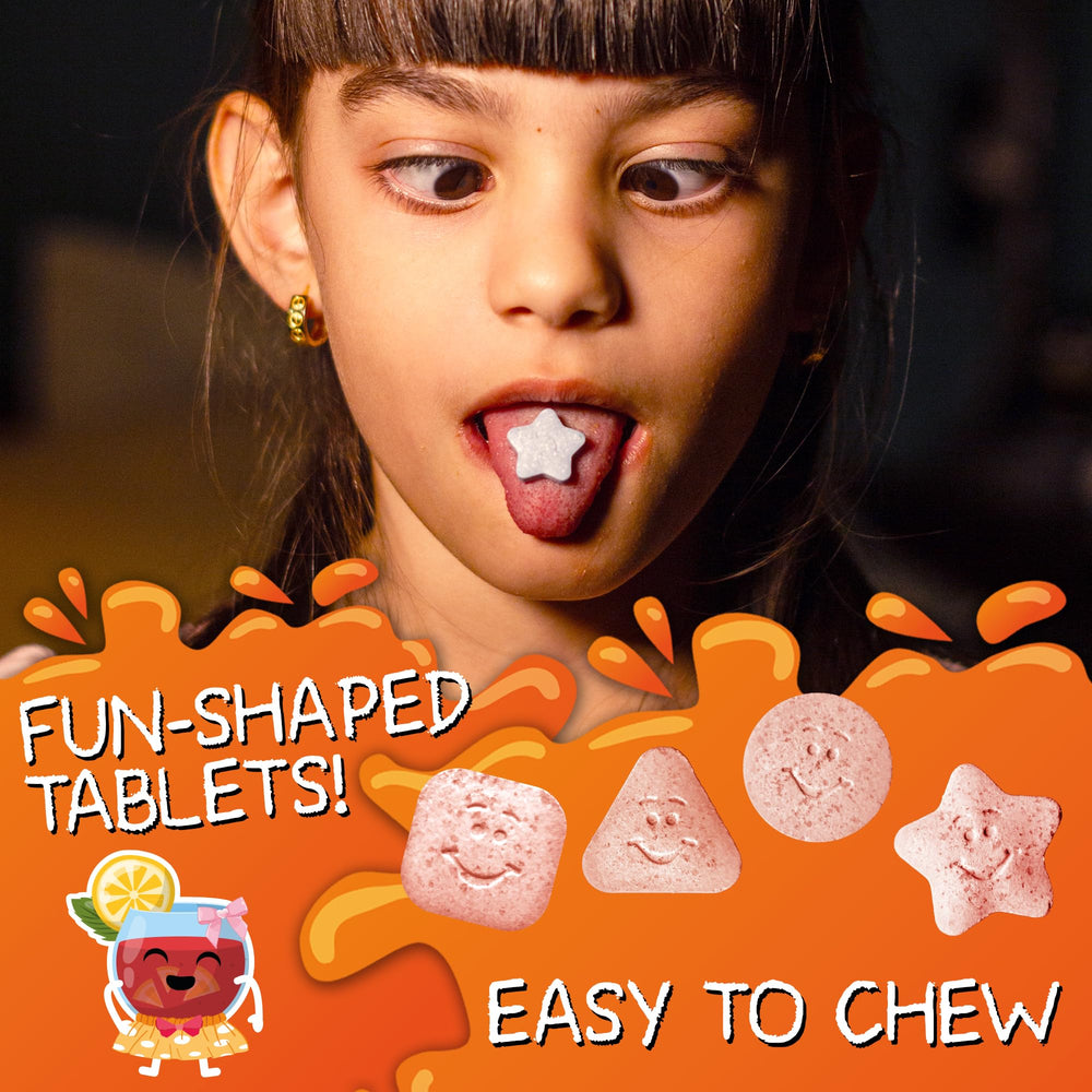 VAL Magnesio para Niños, envase de 60 tabletas, dosis diaria conveniente.