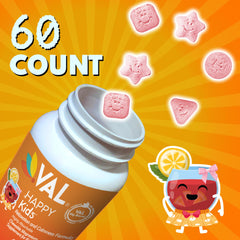 VAL Magnesio para Niños, producido en Estados Unidos, alto control de calidad.