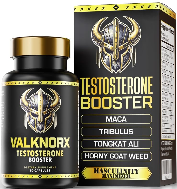 VALKNORX vista frontal del envase mostrando la marca y beneficios