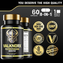 VALKNORX ingredientes naturales organizados que inspiran composición
