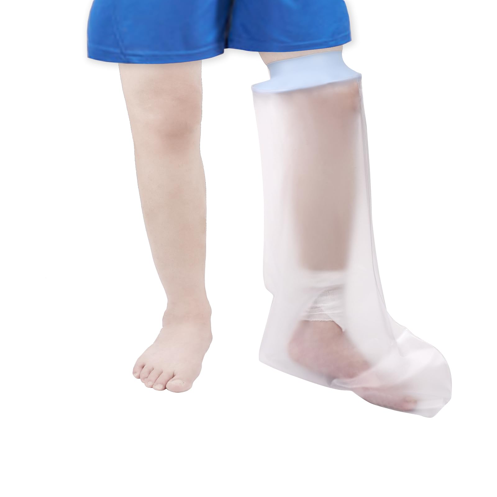 VALLEYWIND funda frontal mostrando forma y apertura, protege yeso durante ducha