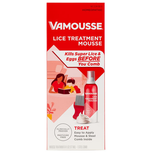 Vamousse frente del producto mostrando envase y beneficio de eliminación