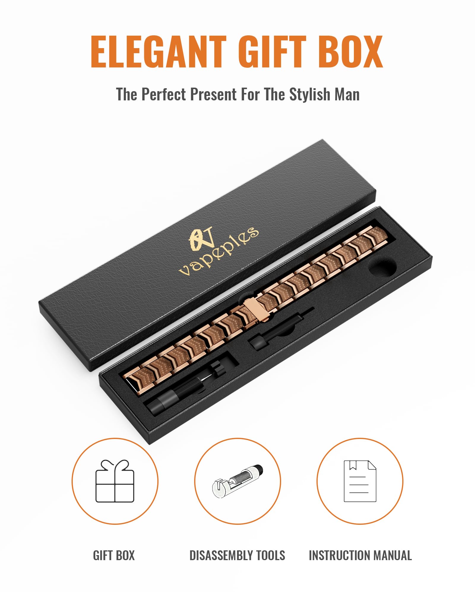 vapeples manual y accesorios incluidos para uso y ajuste inmediato