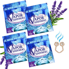 Vapor Soothers frente del empaque mostrando cantidad y aroma
