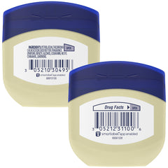 Vaseline textura transparente mostrando gel purificado y sellado de humedad