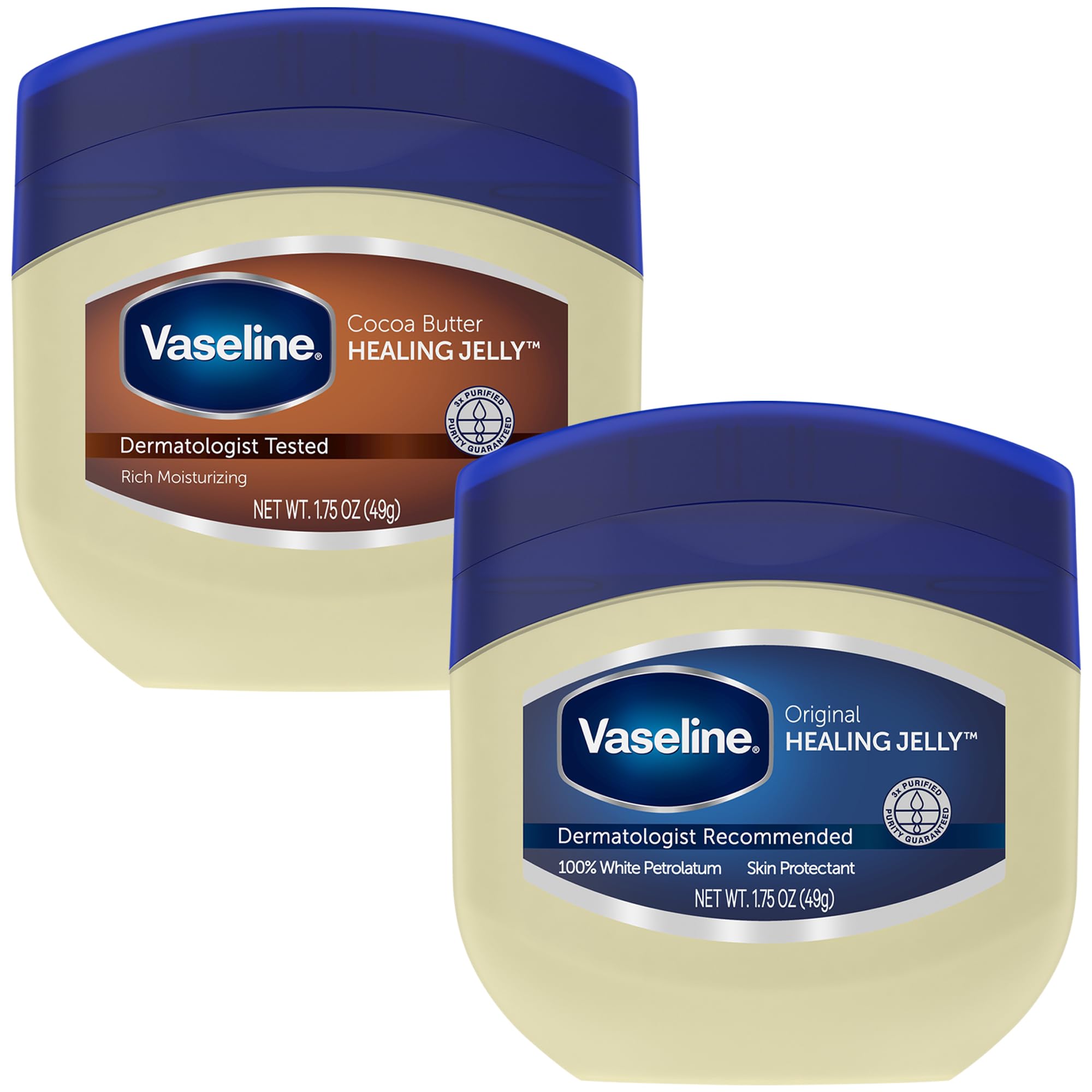 Vaseline vista frontal del pack travel con protección inmediata