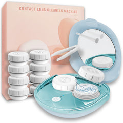 Vastsoon limpiador ultrasónico frontal mostrando diseño compacto y beneficio portátil