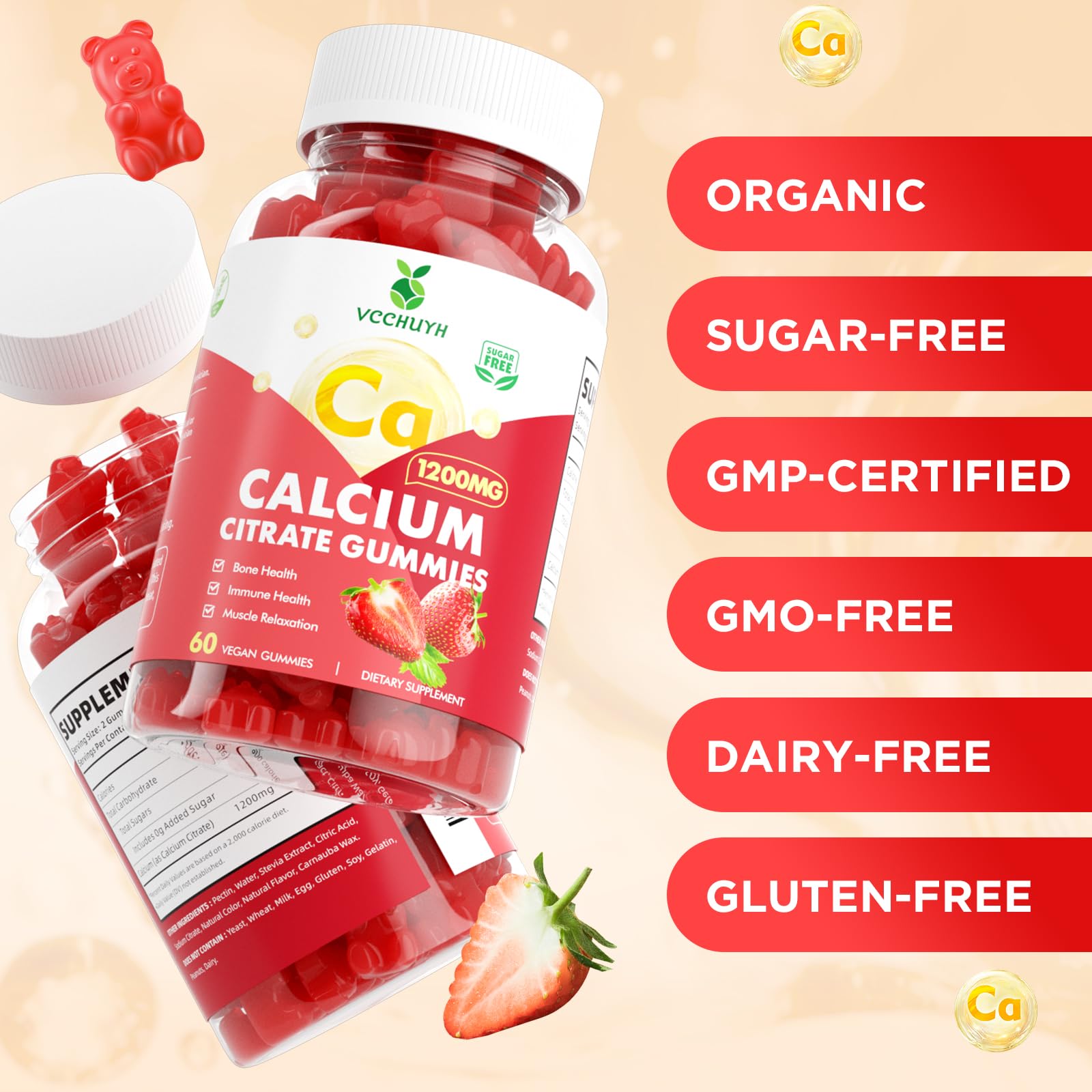 VCCHUYH etiqueta nutricional enfocada para ver dosis y ingredientes