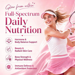 Vccvaa etiqueta nutricional que muestra vitaminas y minerales