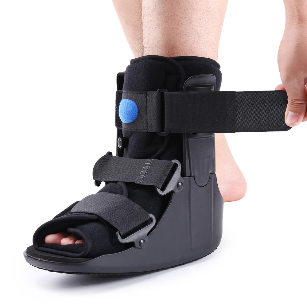Veanvoky bota inflable vista frontal con soporte estable y diseño cómodo