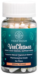 VeeFresh vista frontal del empaque que muestra confianza y simplicidad