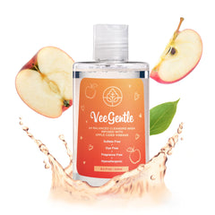 VeeFresh VeeGentle frasco frontal 250ml mostrando el diseño y volumen
