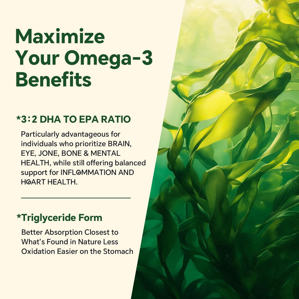 VEETAGYO microalgas fuente de Omega 3 mostrando origen vegetal