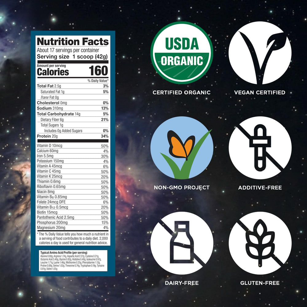 Vega batido servido en vaso listo para beber y energizar