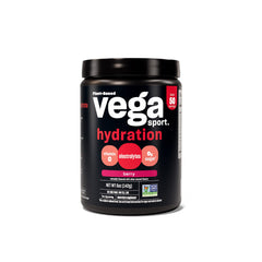 Vega envase frontal sabor Berry mostrando etiqueta y beneficios