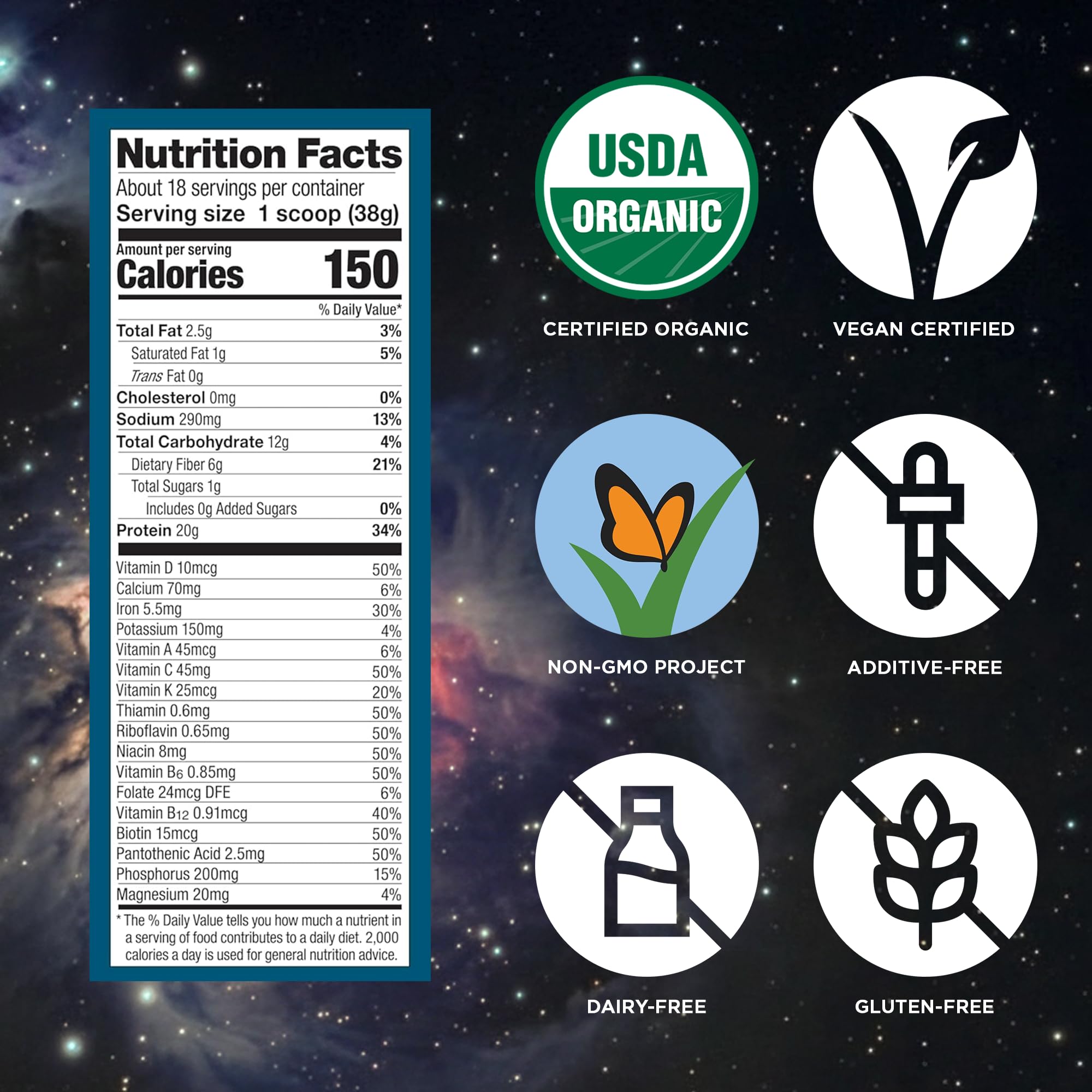 Vega polvo detalle de textura fina que se disuelve rápido sin grumos