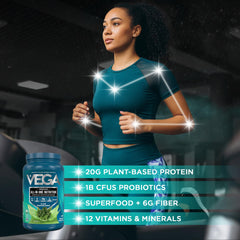 Vega scoop con porción de 20 g para control preciso de proteína