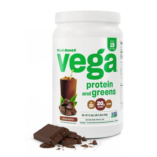 Vega envase frontal mostrando diseño y beneficios claros
