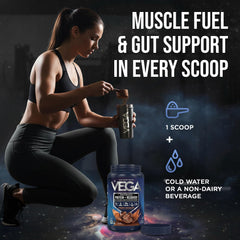 Vega etiqueta con sello NSF Certified for Sport, confianza y seguridad deportiva