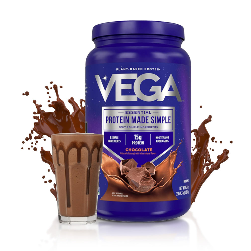 Vega textura del polvo sin grumos que facilita mezcla rápida