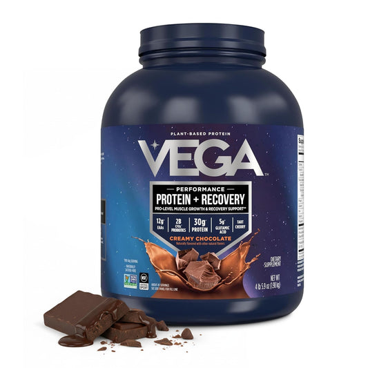 Vega envase frontal chocolate mostrando información clara y confianza