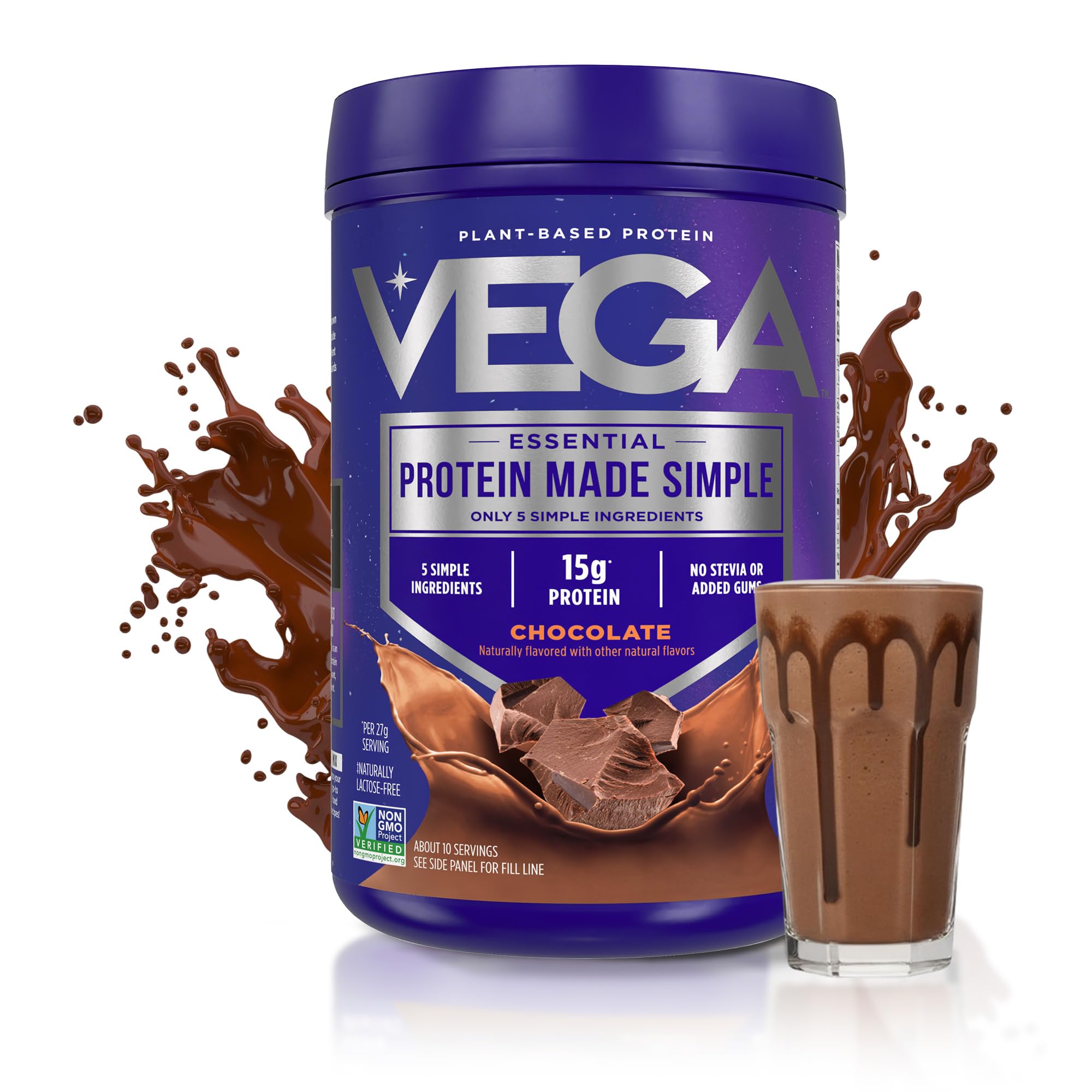 Vega textura del polvo cerca sin grumos para mezcla suave