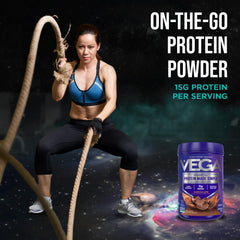 Vega uso en gimnasio como proteína post-entrenamiento rápida