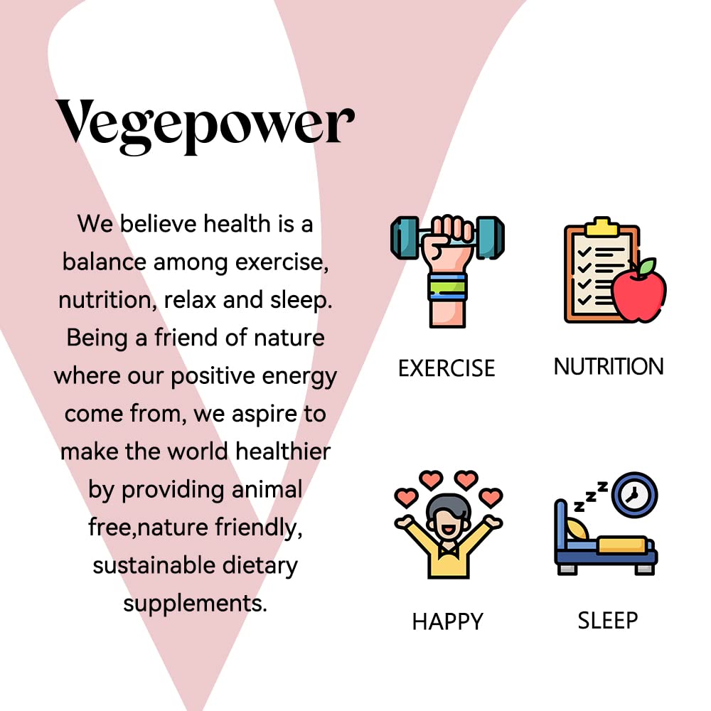VEGEPOWER detalle que destaca ausencia de colorantes y aditivos