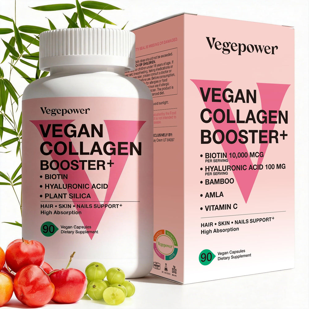 VEGEPOWER frente del envase mostrando diseño y beneficios
