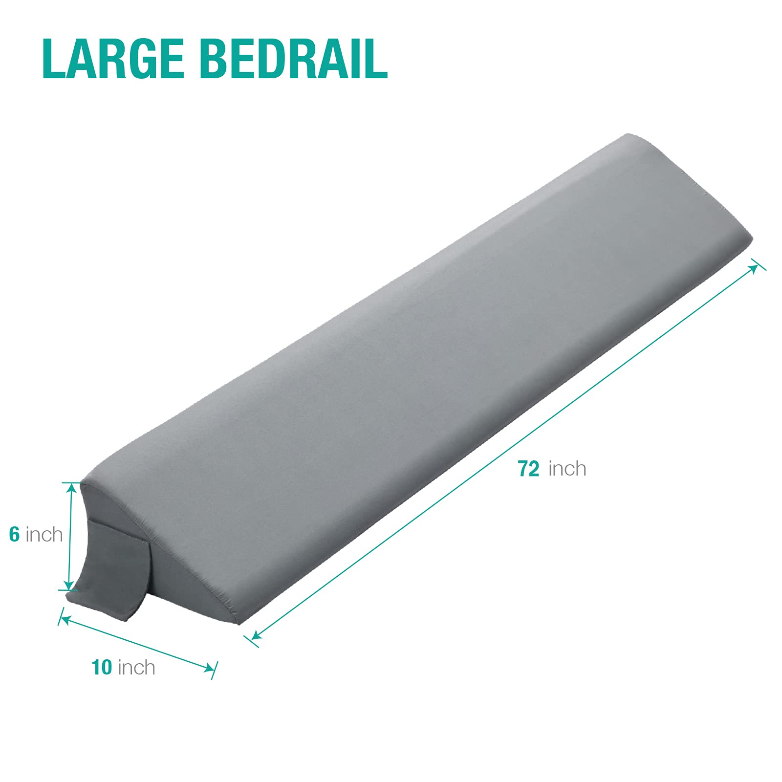 Vekkia comparación tamaño junto a colchón indica ajuste