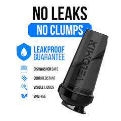 VELOMIX bola mezcladora de acero inoxidable, mezcla sin grumos fácilmente
