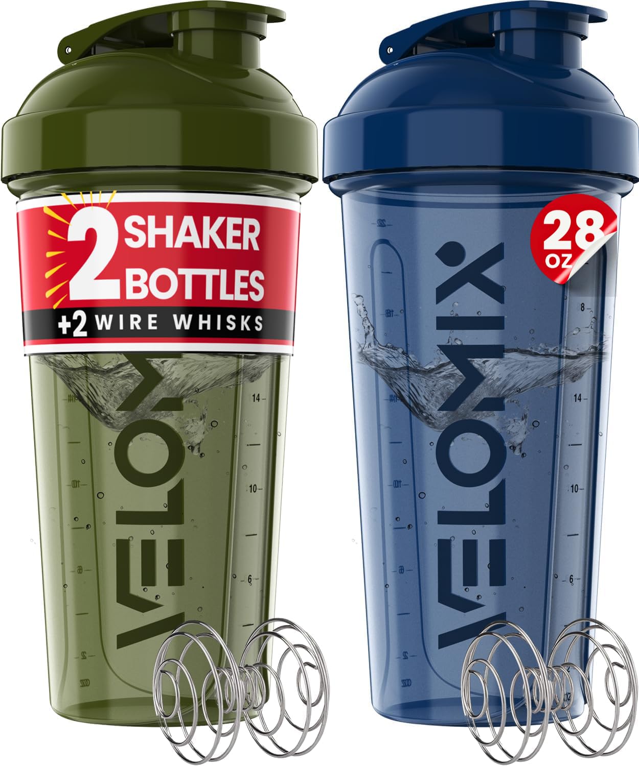 VELOMIX frente del pack azul y verde mostrando capacidad y diseño práctico