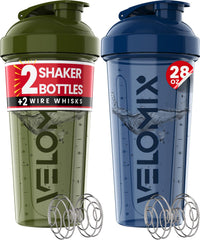 VELOMIX frente del pack azul y verde mostrando capacidad y diseño práctico