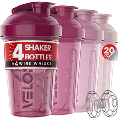 VELOMIX pack frontal mostrando las cuatro botellas, ideal para organización