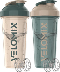 VELOMIX pack frontal azul y beige mostrando diseño y volumen práctico