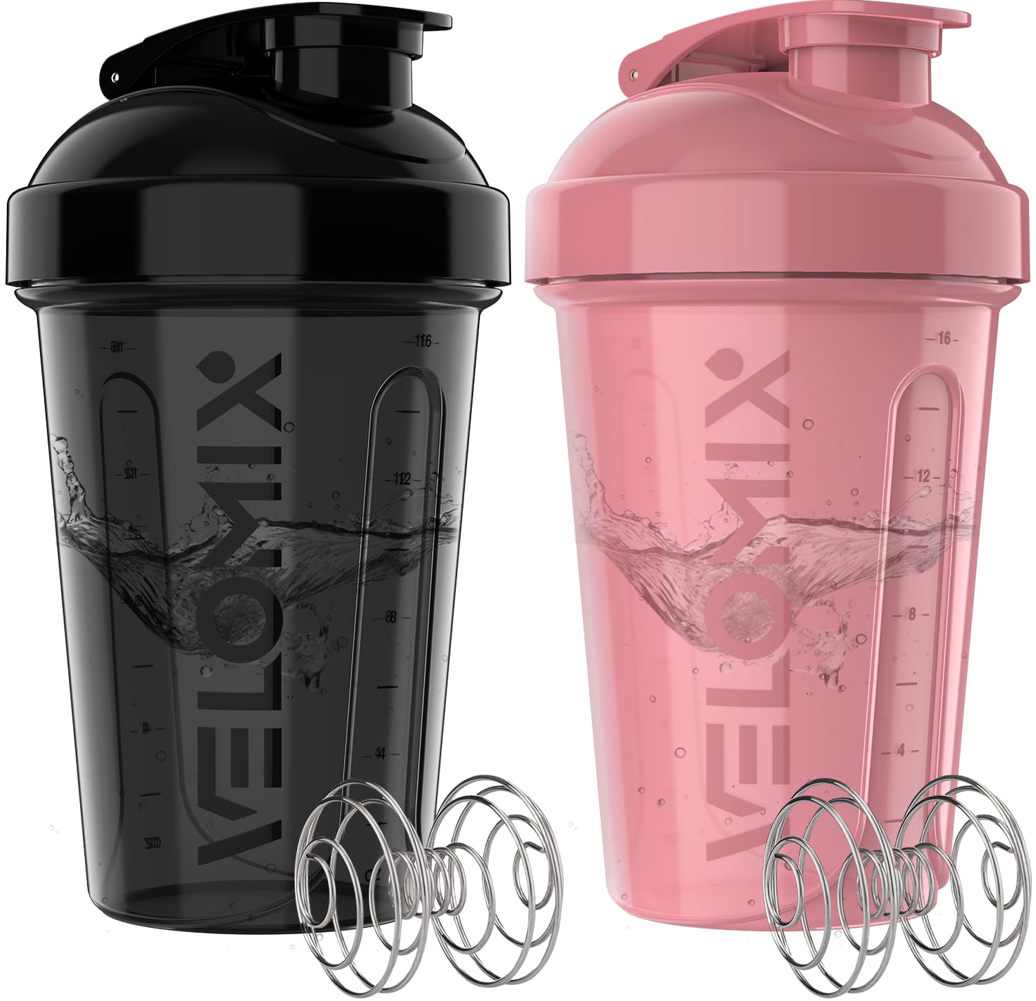 VELOMIX pack frontal rosa y negra mostrando diseño y utilidad