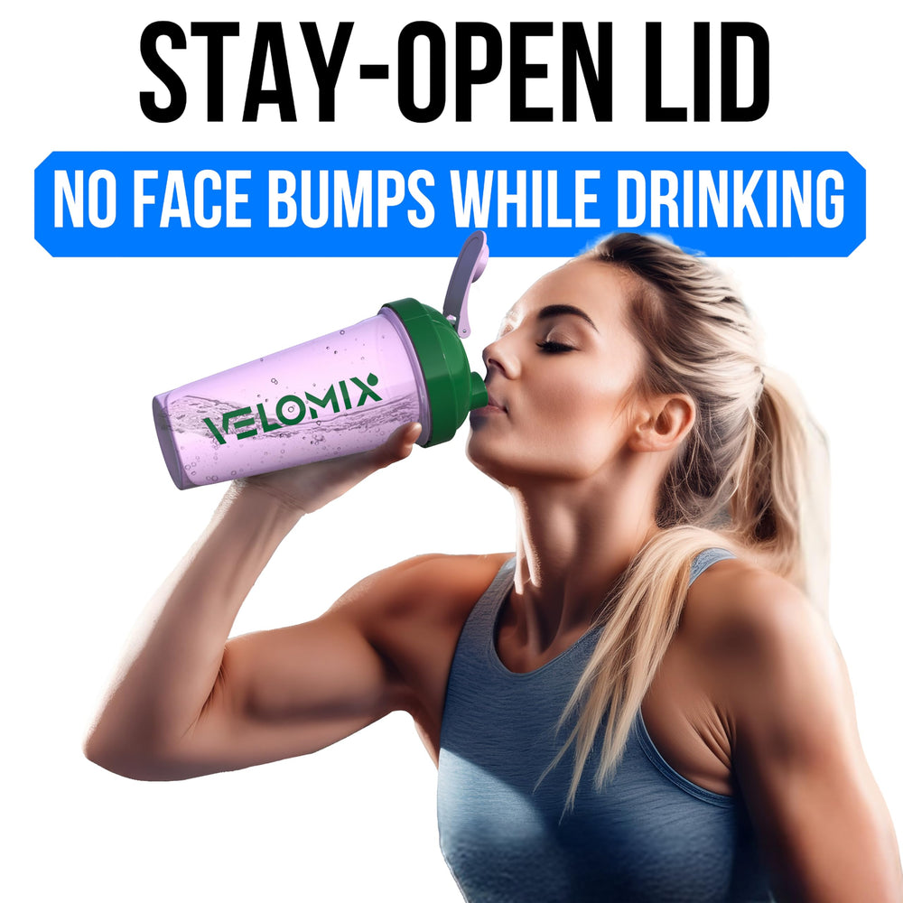 VELOMIX set de dos botellas con diseño floral, versatilidad diaria