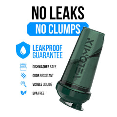 VELOMIX primer plano del plástico resistente que facilita limpieza
