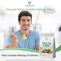 VELOTO etiqueta nutricional corregida mostrando información de fibra