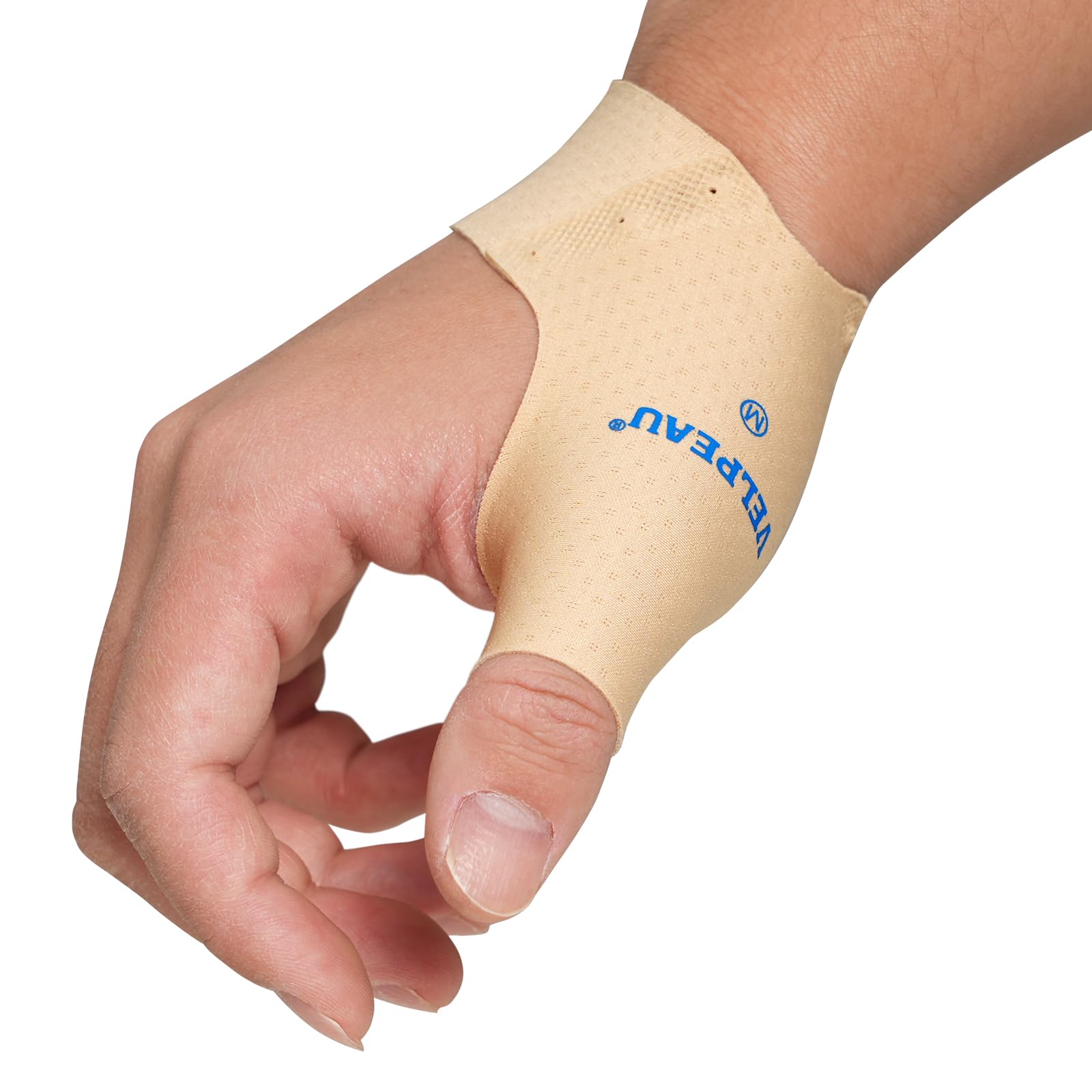 Velpeau empaque frontal mostrando pack de dos fundas y beneficio comodidad