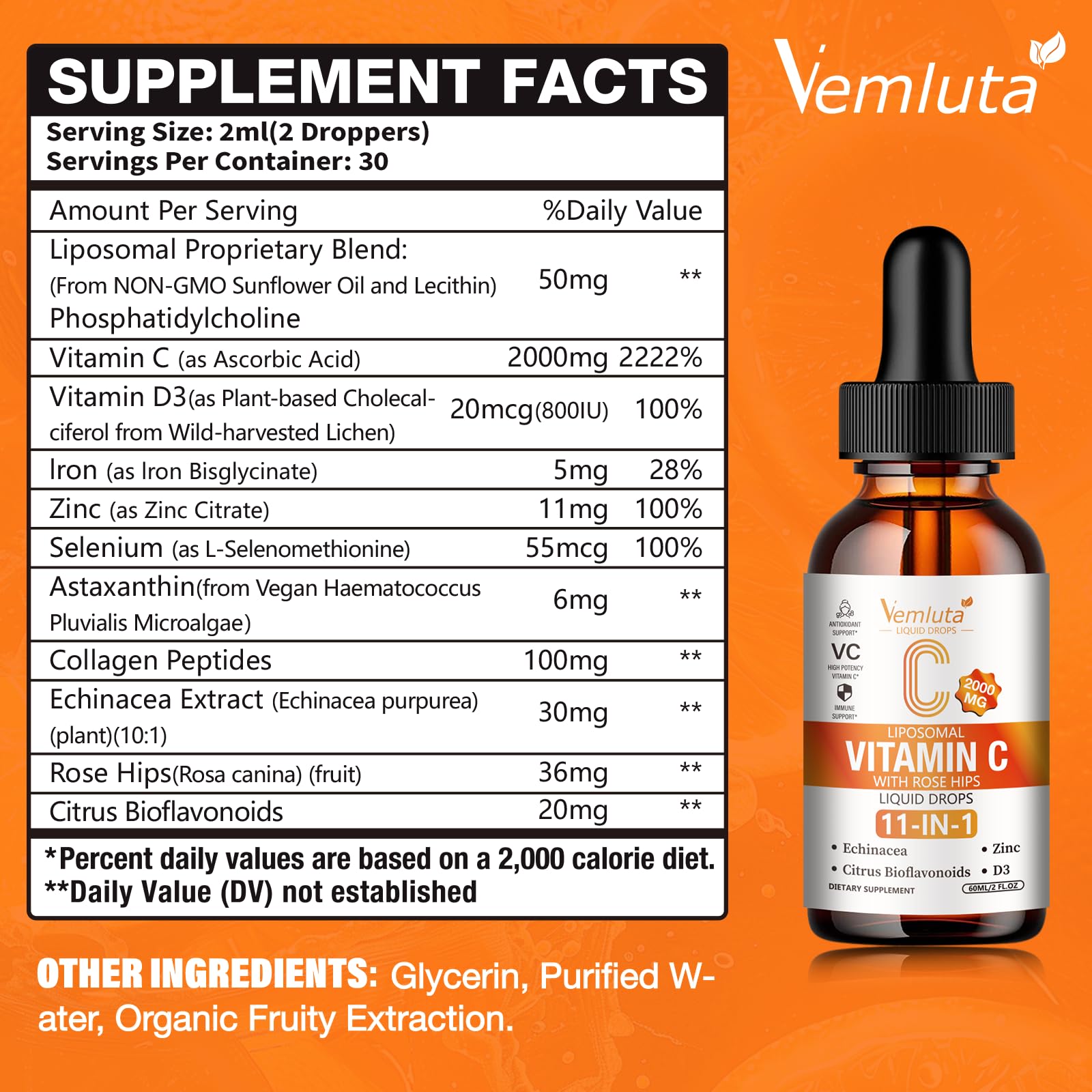 Vemluta gotas líquidas en pipeta demostrando consistencia y fácil dosificación