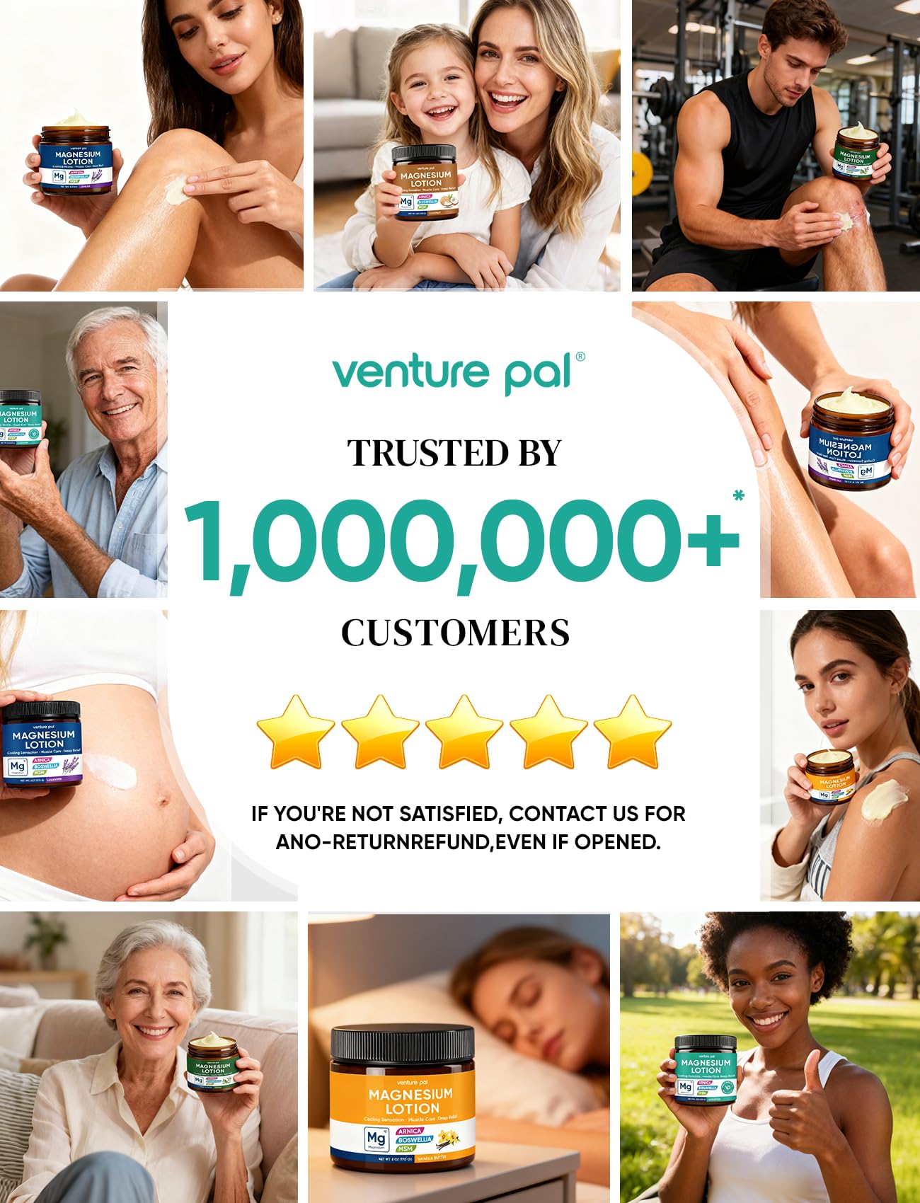Venture Pal uso en familia destacando seguridad y conveniencia diaria